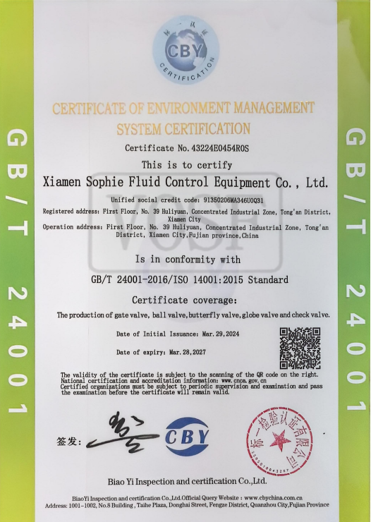 Environment Management System Certification