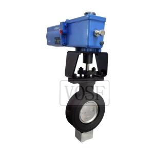 High Performance Double Offset Wafer Type Butterfly Valve