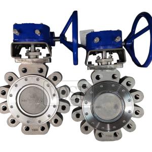 High Performance Double Offset Lug Type Butterfly Valve